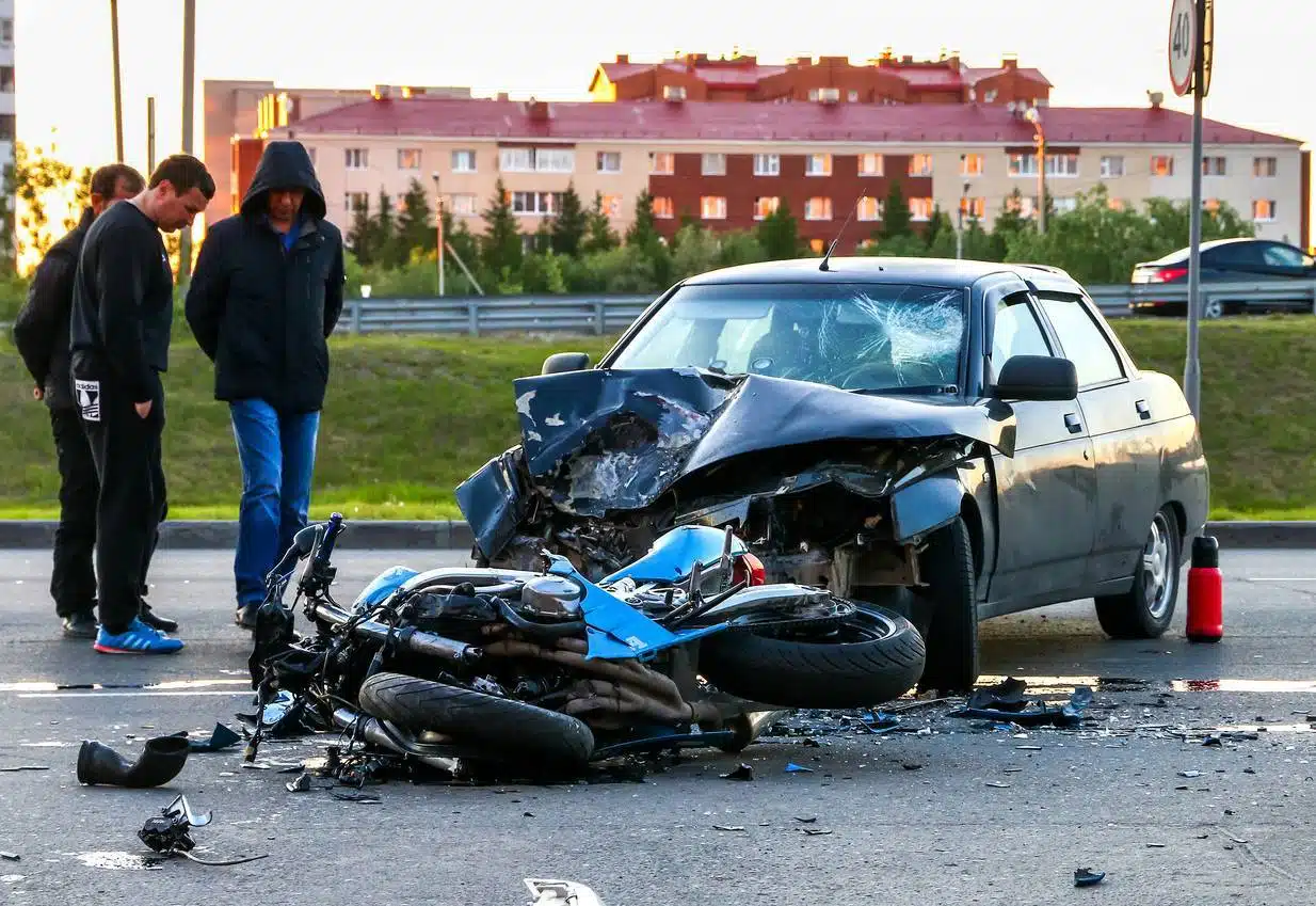 assurance moto en cas d'accident